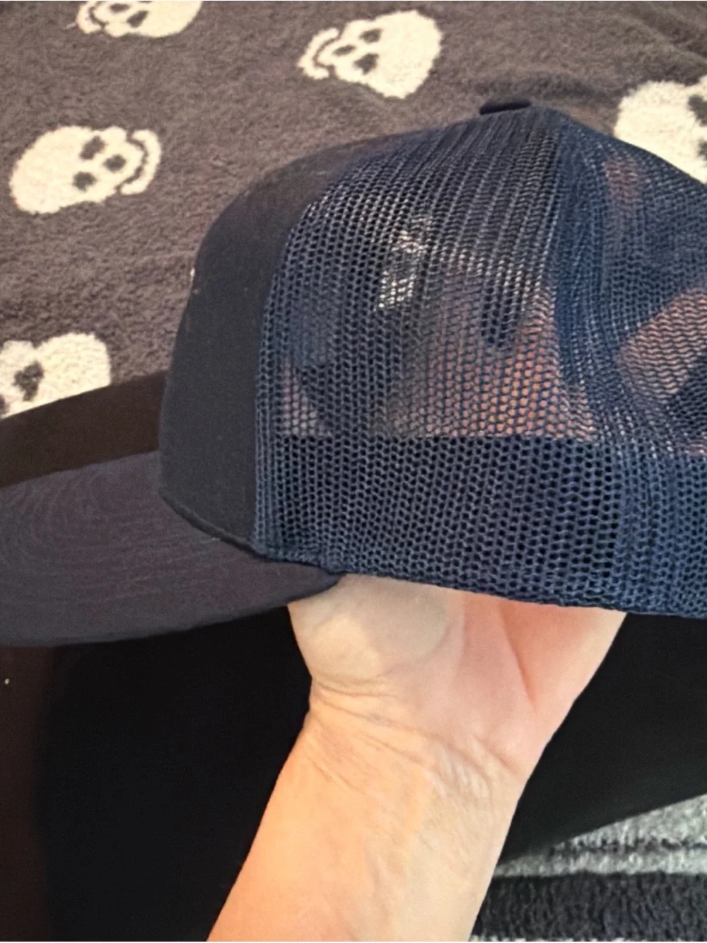 NWOT Greenville Swamp Rabbits Hockey Team Navy Primary Logo Hat Trucker Cap